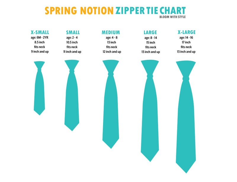 Spring Notion Boys' Pre-tied Woven Zipper Tie Large Blue Checkered - Image 4